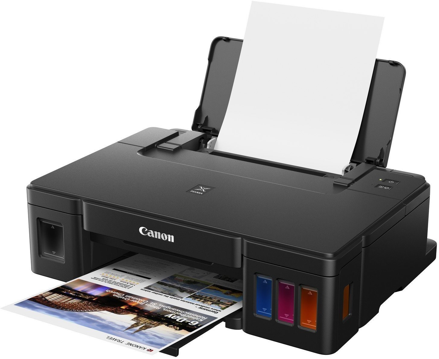 Canon PIXMA Ink Efficient G1010 Single Function Color Ink Tank Printer - Image 2