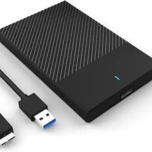 ULTRABYTES 1 TB External Hard Disk Drive (HDD)  (Black)