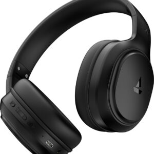 boAt Rockerz 430 w/ Beast Mode(40ms Low Latency),40HRS Playback & 40MM Drivers Bluetooth (Black Sabre, On the Ear)