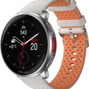 Polar Vantage V3-Premium Multisport Watch, Heart Rate Monitor (Sunrise Apricot) Smartwatch  (Sunrise Apricot Strap, Free Size)