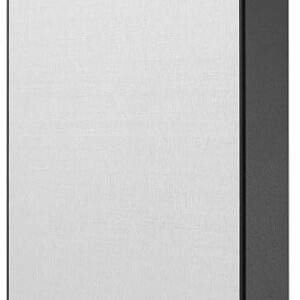 Seagate One Touch with Password Protection for Windows & Mac with 3 years Data Recovery Services - Portable 1 TB External Hard Disk Drive (HDD)  (Silver)