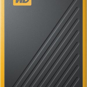 WD My Passport Go 500 GB External Solid State Drive (SSD)  (Black, Yellow)